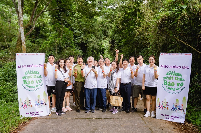 Đây là một phần trong chương trình hợp tác giữa Vườn Quốc gia Cúc Phương, AFV, Ủy ban nhân dân huyện Nho Quan (tỉnh Ninh Bình), tổ chức ActionAid quốc tế tại Việt Nam (AAV) 